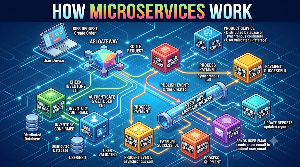 How Microservices Work